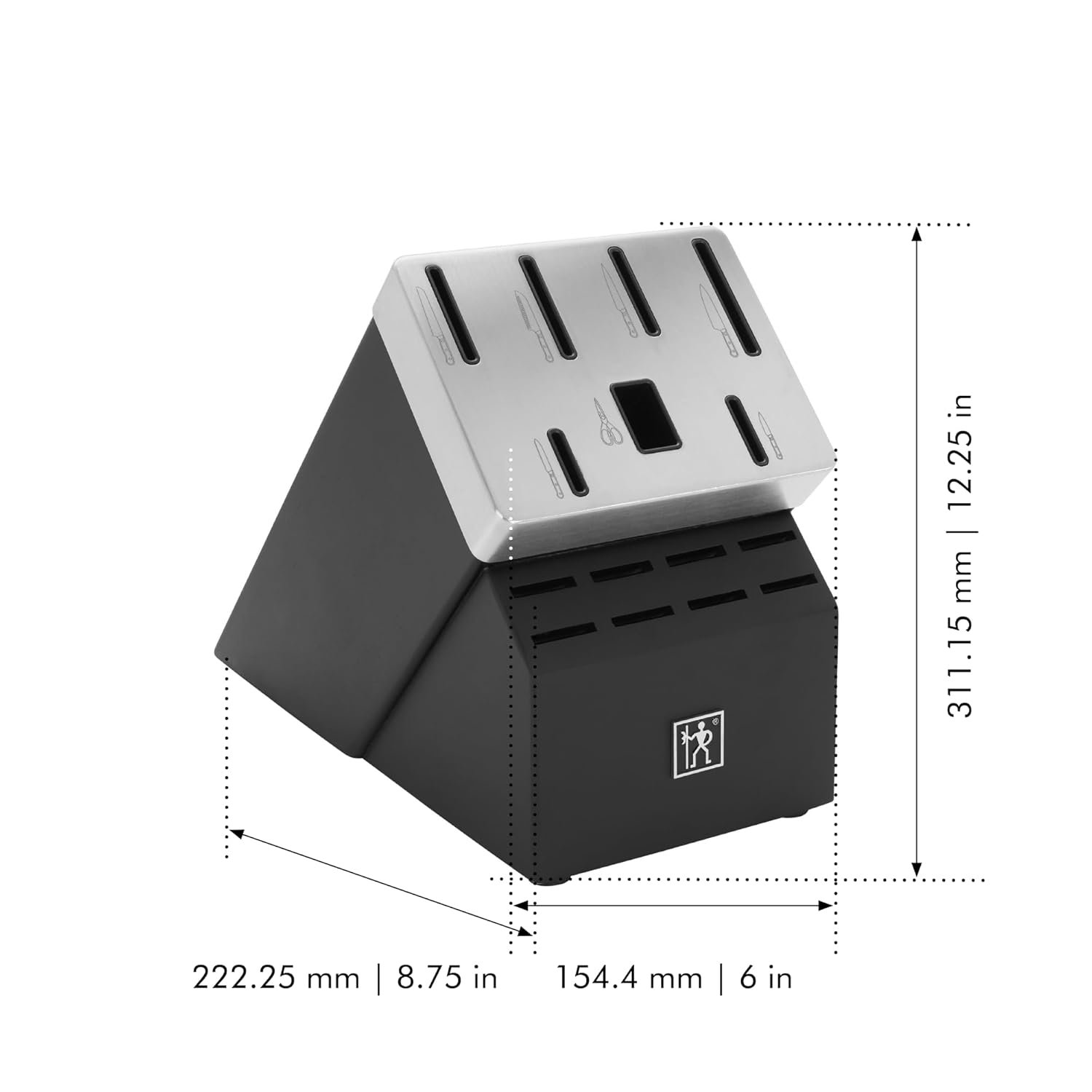 HENCKELS Solution Razor-Sharp 16-pc Knife Set, Chef Knife, Bread Knife, Steak Knife, German Engineered Informed by 100+ Years of Mastery - Image 3